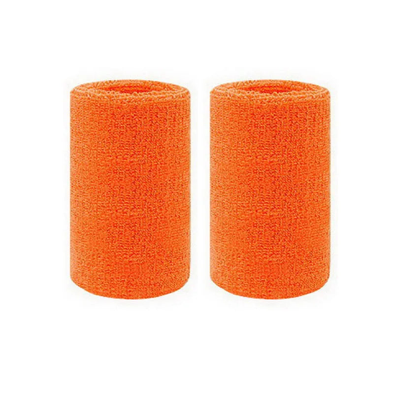 Przedłużane Frotki Bawełniane na Nadgarstek 11 cm (Zestaw 2 szt. / Para)