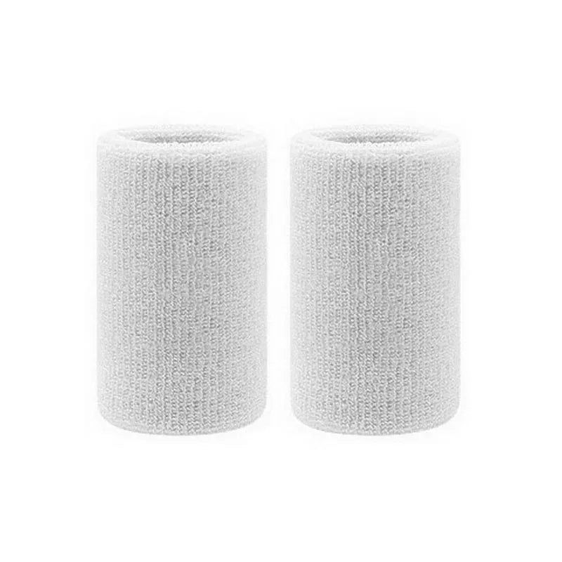 Przedłużane Frotki Bawełniane na Nadgarstek 11 cm (Zestaw 2 szt. / Para)