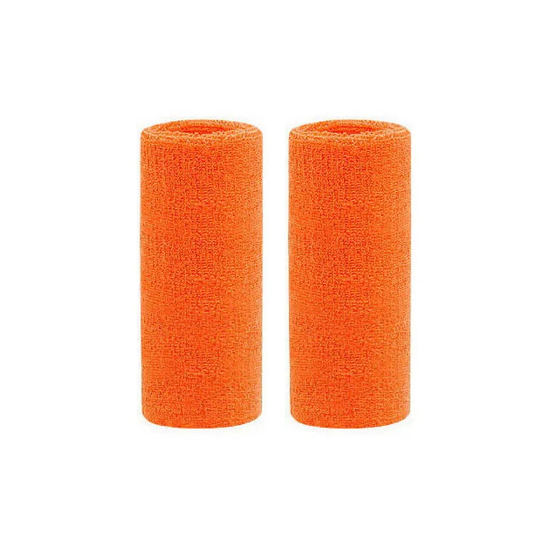 Długie Frotki Bawełniane na Nadgarstek 15 cm (Zestaw 2 szt. / Para)