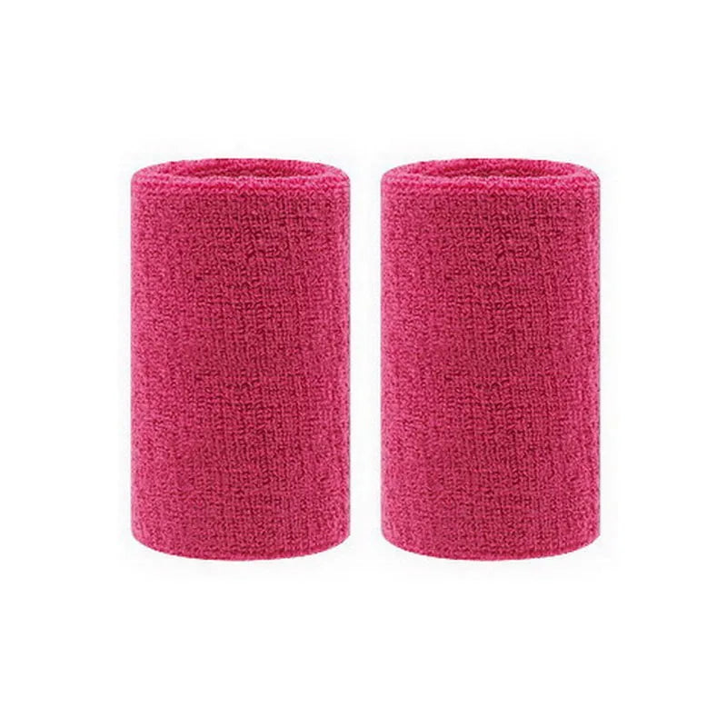 Przedłużane Frotki Bawełniane na Nadgarstek 11 cm (Zestaw 2 szt. / Para)